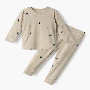 유니프랜드 다이너소어 히트웜 9부내의 아동 유아실내복 가을 겨울 긴팔 이너웨어 상하