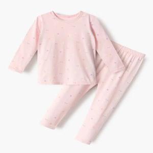 유니프랜드 하트 히트웜 9부내의 아동 유아실내복 가을 겨울 긴팔 이너웨어 상하세트