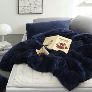 플로라 뮬리 5mm 밍크 극세사 겨울 차렵이불 3컬러