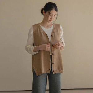 [엘리시아] 30% 할인 특가 [MADE] 소힌 브이 니트 베스트