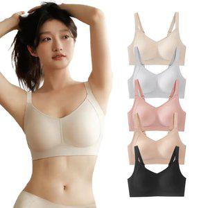 빅 더블업 심리스 브라 빅사이즈 노와이어 큰컵 큰가슴 처진가슴 보정 풀컵 C컵 D컵 속