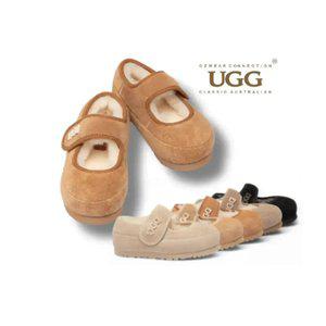 [25신상]오즈웨어 메리제인 로고 자수 어그 슈즈 /키즈