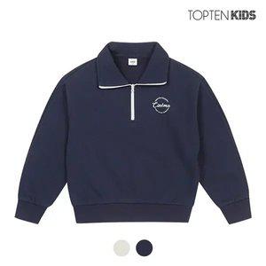 [탑텐키즈] 여아 하프넥 집업 맨투맨_MKD1TR2201