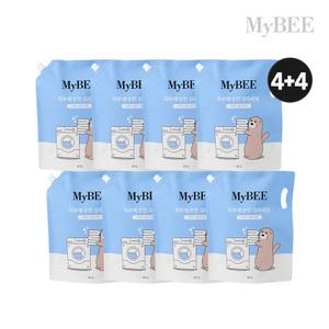 초핫딜 마이비 유아세제 8팩 2.1L(올리브)