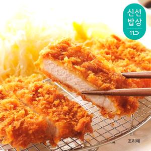 탐탐 돈까스 튀겨나와 편리한 제주 통등심 돈까스 10개 1.2kg (소스별매)
