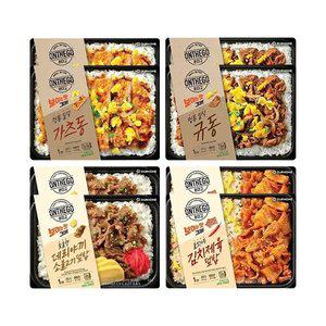 온더고 일식혼합8(가츠동2,규동2,소고기덮밥2,김치제육2)