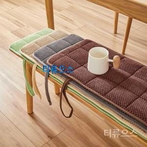 벤치 방석 긴의자방석 식탁 패드 티류으스