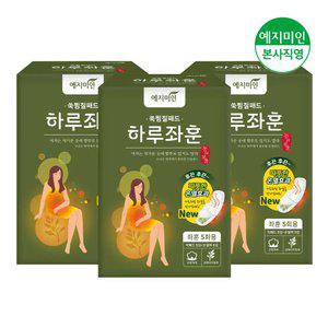 하루좌훈 쑥찜질패드 5P x 3팩