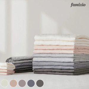 [파미지오] 마이크로화이바 사계절 양면 누빔 베개패드 침대패드 5컬러