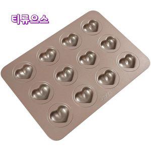 하트 마들렌 도넛 틀 베이킹 오븐용 트레이 티류으스