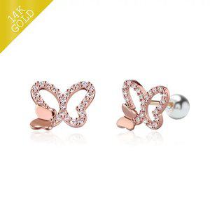 14K 골드 라미 피어싱 CEA0077