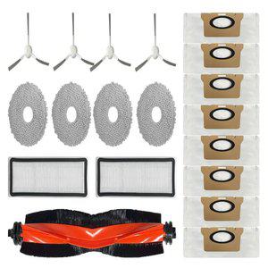 샤오미 x10+ x20+ b116 CN B101 C102 호환 소모품 물걸레 필터 더스트백 브러쉬 먼지봉