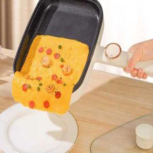 무선 전기후라이팬 사각 오믈렛 1인용 전기그릴 원팬 요리 포트 미니 계란 자취