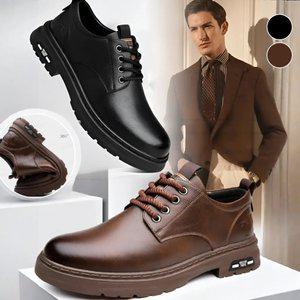 남성용 빈티지 고급 구두 빈티지 남성 카고 구두 부드러운 미끄럼 방지