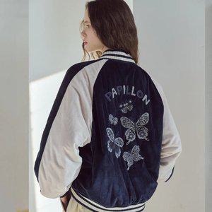 PAPILLON 수베니어 자켓 네이비