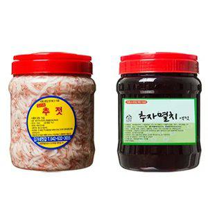 30년전통 강경새우젓 추젓 2kg + 멸치액젓2kg