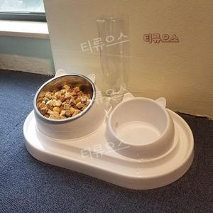 개미 방지 개미 퇴치 밥그릇 강아지 식기 길고양이 급식소 티류으스