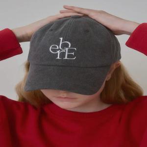 [에브레] 빈티지볼캡 _챠콜