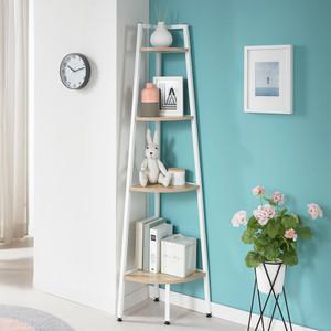 KM-T4714 스틸 4단 코너장 욕실 거실 화장실 정리대 수납 코너선반 장식장