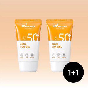 [2개]유브이 마스터 아쿠아 선 젤 50ml
