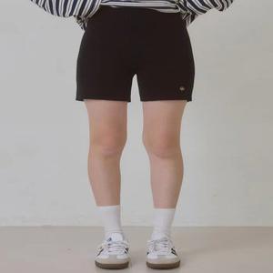 [에브레] 니트쇼츠PT _블랙