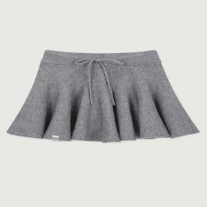 [에브레] 니트미니스커트 _챠콜