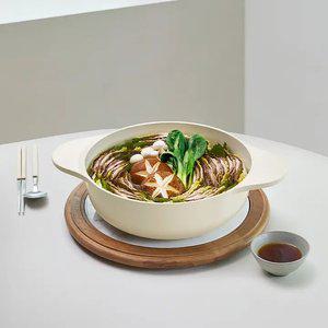 [테팔] 세라믹 인덕션 주물 아이콘 오트 밀크 전골냄비 24cm