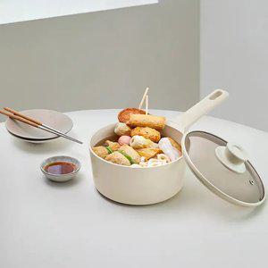 [테팔] 세라믹 인덕션 주물 아이콘 오트 밀크 편수냄비 18cm