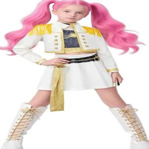 화이트 골든 루미 미라 조이 코스프레 의상 K팝 데몬 헌터스 K팝 헌트릭스 루미 코스프