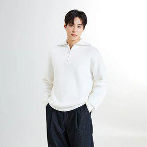 [소프트얀] 하프집업 스웨터_SPKAE4TM01