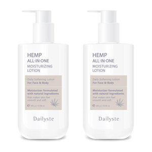 [데일리스테] [2개 묶음] 햄프 올인원 모이스처라이징 로션 300ml