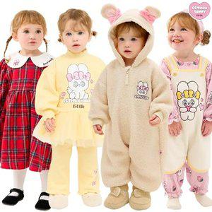 [에스더버니리틀] 겨울 인기 신상 긴급.공수 S.A.L.E 등원룩 활동복 - 기모/상하복/원