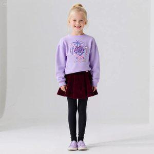 플라워퍼프맨투맨(퍼플)