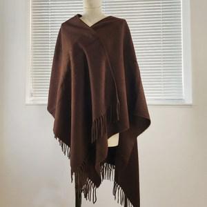 끌레르엔코 숄 160 가디건 어깨 케이프 망토 오버핏 머플러