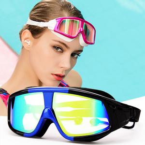 아사야 빅사이즈 물안경 남자 고글 여성 수영 안경 대형 수경