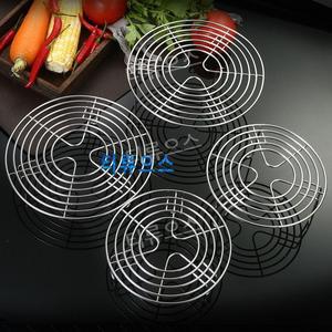 304 스텐 찜 판 삼발이 찜 오븐 트레이 스탠 받침대 찜채반 티류으스