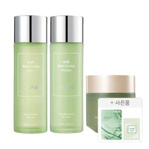김정문알로에 모이스트 인텐시브 2X 기획(카밍 토너130ml, 1개+카밍 에멀젼130ml, 1개