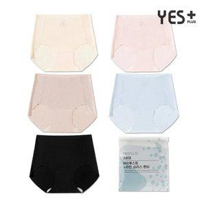(행사후원복)이시간만 5매+5매/3세대 하이웨스트 노라인 심리스 팬티