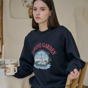 세렌가든 스웨트셔츠 네이비