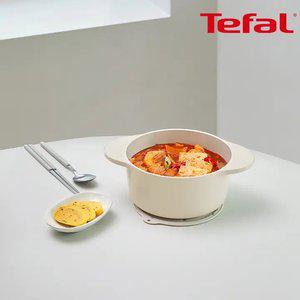 [테팔] 세라믹 인덕션 주물 아이콘 오트 밀크 양수냄비 18cm