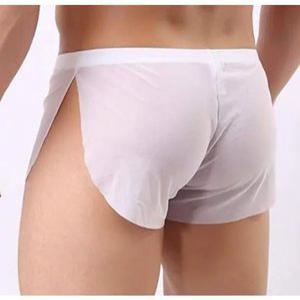 무재봉 메쉬 아이스실크 드로즈 팬티