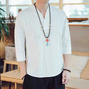 남자 여름 생활한복 개량 냉장고 상의 계량 법복 반팔 4색