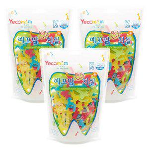예꼬맘 어린이 치실 80p x 3팩 [최대 240p] 아기 유아 아동 키즈 얇은
