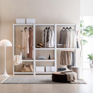 [스피드랙 본사] 시스템행거 홈던트하우스 드레스룸 옷걸이 철제 스탠드 행거