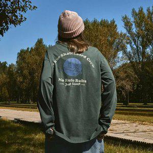 플루크 노 룰 피그먼트 긴팔 티셔츠 FLT708 / 4Color W