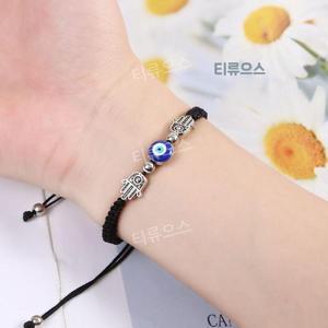 나자르본주 악마의눈 팔찌 터키 블루 끈 행운 레드 블랙 커플 동물 여성 티류으스