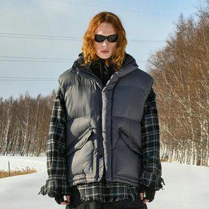 플루크 오버핏 푸퍼 패딩 베스트 FVT206 / 4color