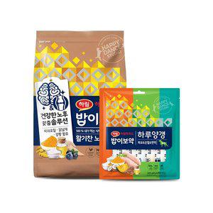밥이보약 DOG 활기찬 노후 3.4kg + 양갱 30P 세트
