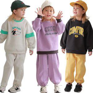 (4900~) 코코비 가을신상 상하복 팬츠 티셔츠 아동복 등하원복 반팔 반바지 셋트복 주