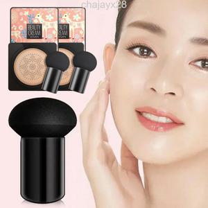 여성 에센스 커버 팩트 핑크 사슴 버섯머리 퍼프 촉촉한 쿠션